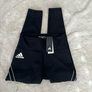 NWT black adidas stadium tights